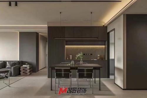 陽江市保利中央公園現(xiàn)代簡約風格三居室裝修案例